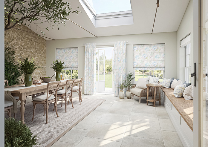 Nevada, Blue - Made to Measure Curtains - Image 8